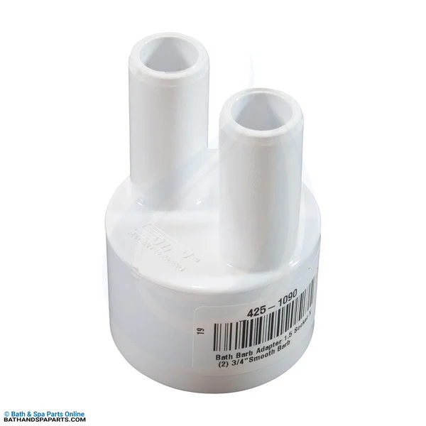 Waterway Bath Barb Adapter [1.5″ Socket x 2 3/4″ Smooth Barb] (425-1090)