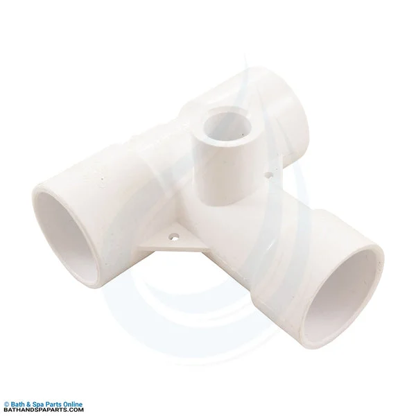 Waterway Double Tee [1-1/2″ Body Assembly White] (212-3370)