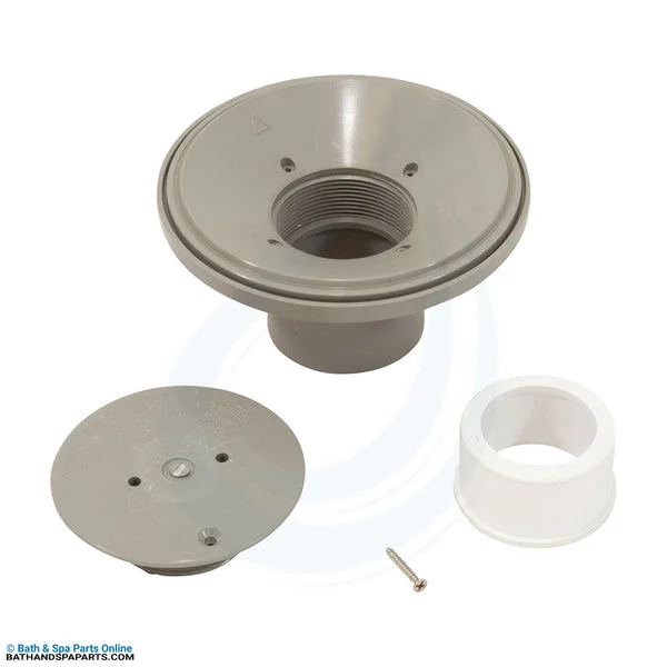 Waterway Floor Return Fitting Assembly [2″ Slip Gray] (640-9007)