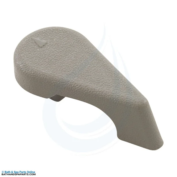 Waterway Handle [1″ Top Access Diverter Textured 5-Scallop Gray] (602-4427)
