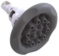 Waterway Multi-massage 5 Inch Power Storm Jet 5 Scallop Gray 212-7517