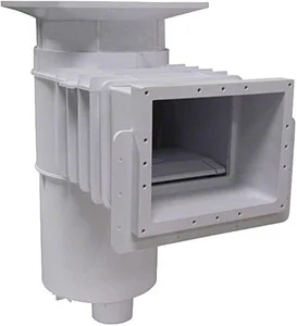 Waterway Renegade Gray 2″ Socket Standard Vinyl Liner In-Ground Skimmer with Square Lid, 540-8407