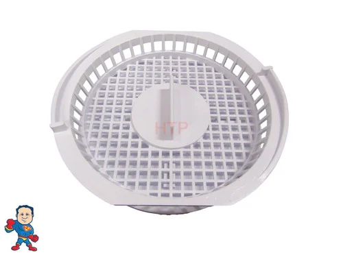 White Thin Filter Basket for Nordic Hot Tubs – Waterway Pentair Twist-In Top Mount Style
