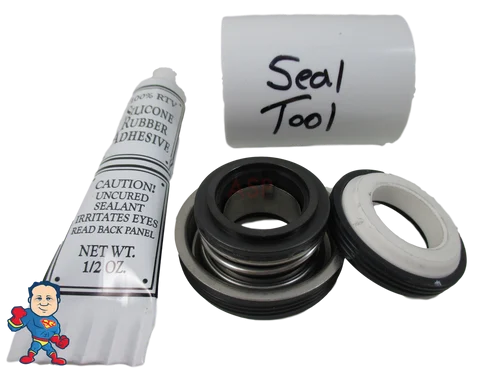WUA 200 300 400 Wet End Seal Kit for Intertek LX Spa Pump – Hot Tub Mechanical Seal Replacement