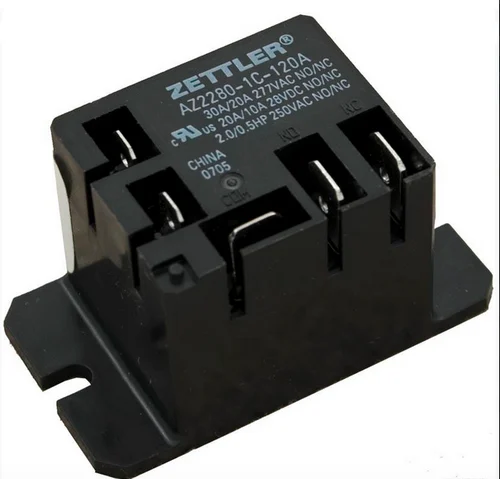 Zettler AZ2280-1C-120A Miniature Power Relay – SPDT 30A 115v for Hot Tubs & Spas
